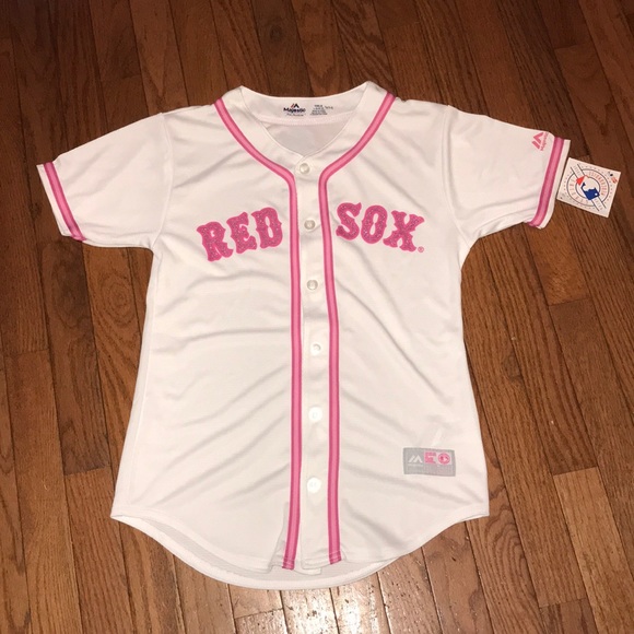 Majestic Other - NWT Majestic Red Sox Jersey Size Youth Large L